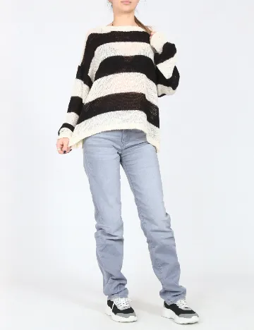 Bluza C&A, alb/negru