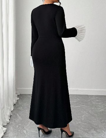 Rochie lunga SHEIN CURVE, negru