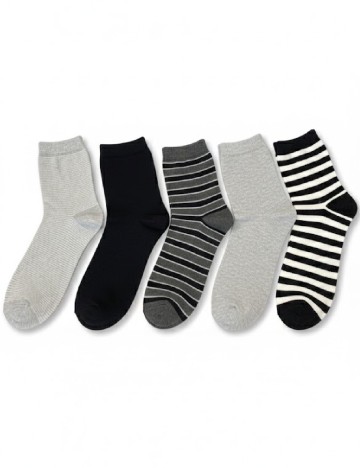 Set sosete 5 perechi C&A, mix culori