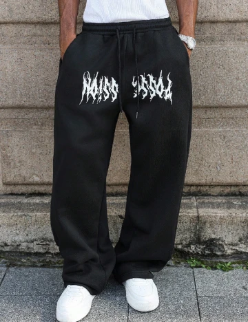 Pantaloni SHEIN, negru