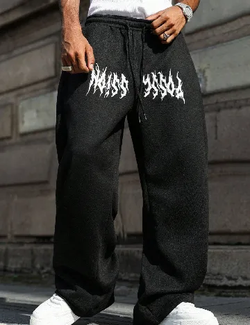 Pantaloni SHEIN, negru