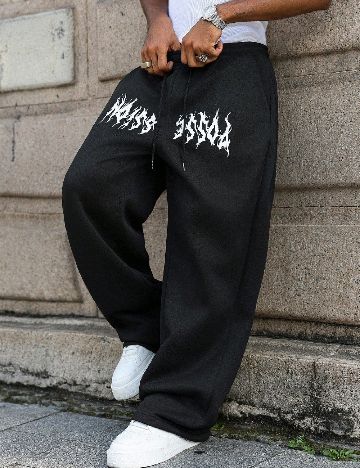 Pantaloni SHEIN, negru