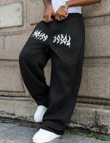 Pantaloni SHEIN, negru