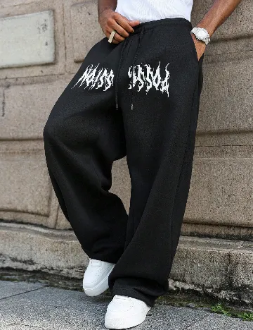 Pantaloni SHEIN, negru