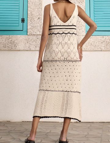 Rochie medie SHEIN, alb