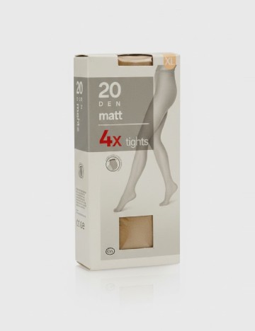 Set ciorapi 4 perechi C&A, crem