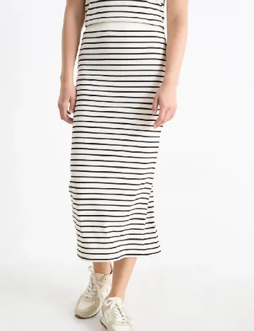 Fusta C&A, alb