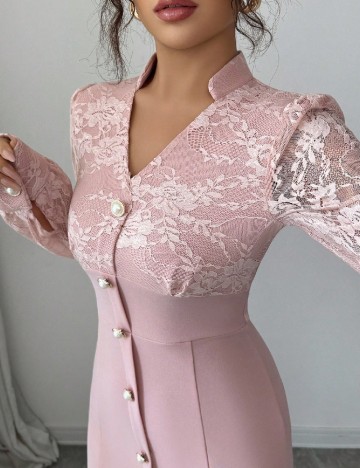 Rochie medie SHEIN, roz