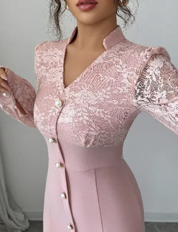 Rochie medie SHEIN, roz