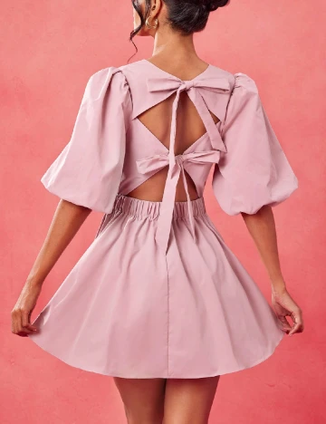 Rochie scurta SHEIN, roz