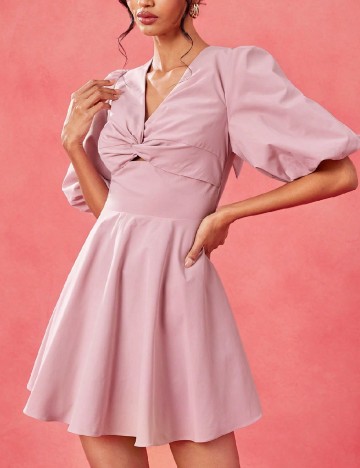 Rochie scurta SHEIN, roz