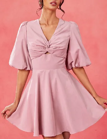 Rochie scurta SHEIN, roz