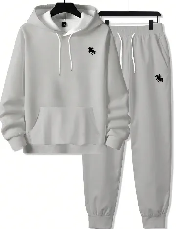 Compleu SHEIN Plus Size Men, gri