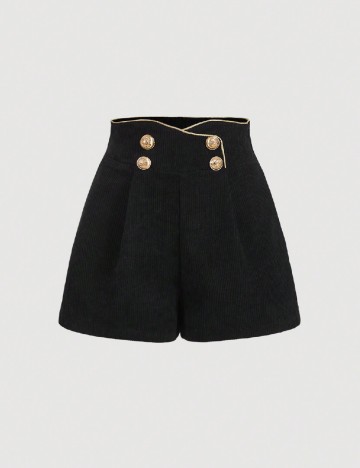 Pantaloni scurti SHEIN, negru