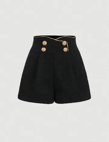 Pantaloni scurti SHEIN, negru