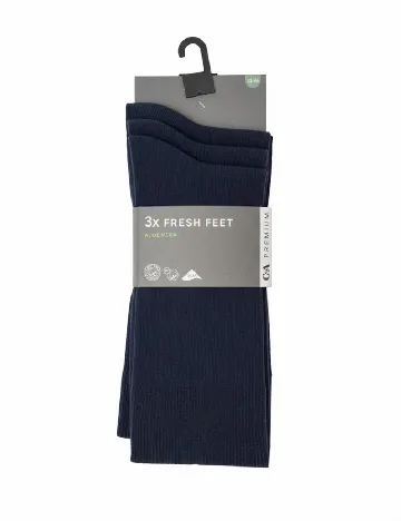 Set sosete 3 perechi C&A, bleumarin