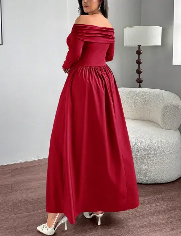 Rochie lunga SHEIN CURVE, rosu