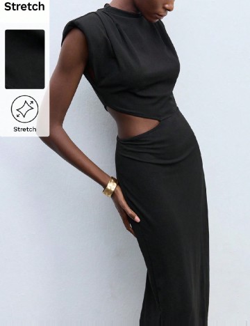 Rochie medie SHEIN, negru