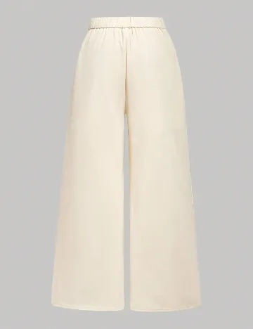 Pantaloni SHEIN CURVE, crem