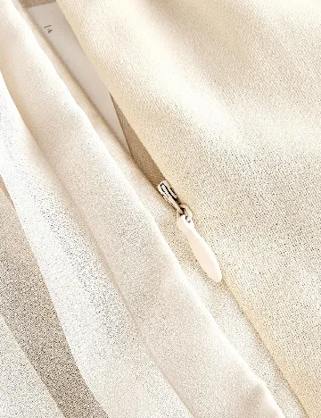 Pantaloni SHEIN CURVE, crem