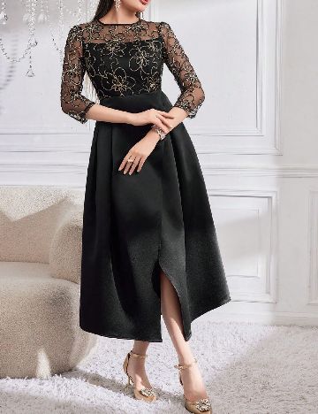 Rochie medie SHEIN, negru