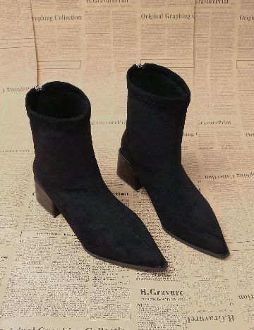 Botine SHEIN, negru