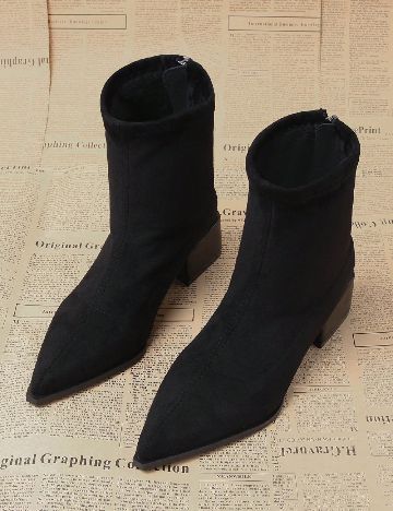 Botine SHEIN, negru
