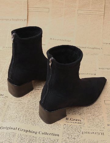 Botine SHEIN, negru