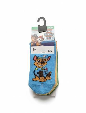 Set sosete 5 perechi C&A, mix culori