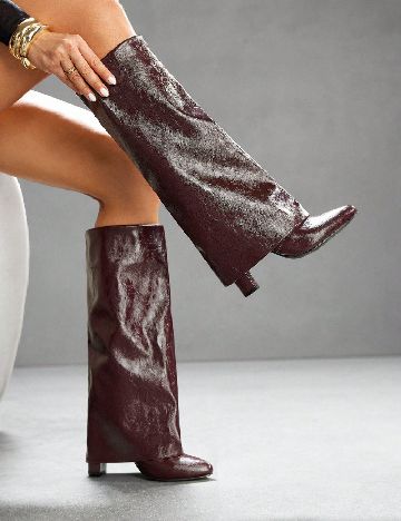 Cizme SHEIN, maro