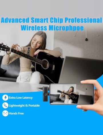 Mini microfon SHEIN, negru