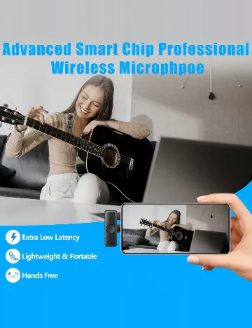 Mini microfon SHEIN, negru