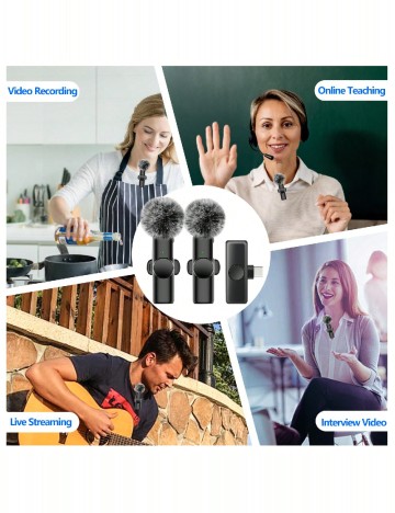 Mini microfon SHEIN, negru