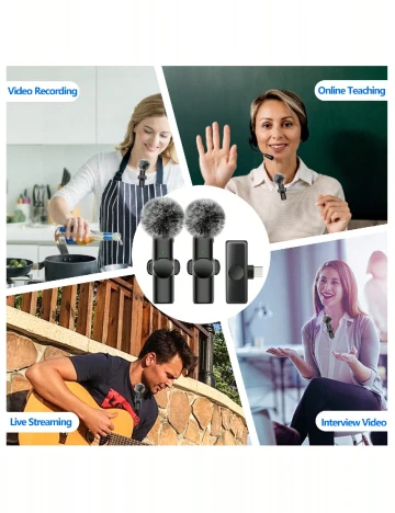 Mini microfon SHEIN, negru