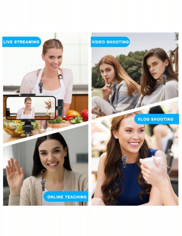 Mini microfon SHEIN, negru