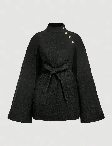 Palton SHEIN CURVE, negru