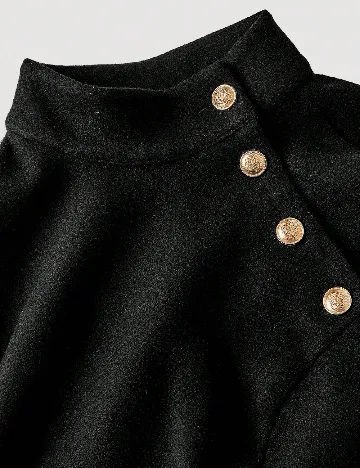 Palton SHEIN CURVE, negru