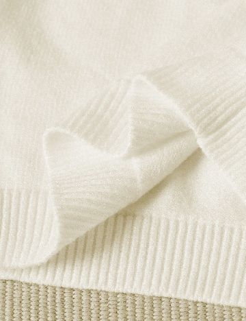 Bluza Shein Kids, ecru