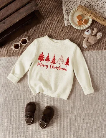 Bluza Shein Kids, ecru