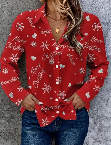 Camasa Emery Rose, rosu