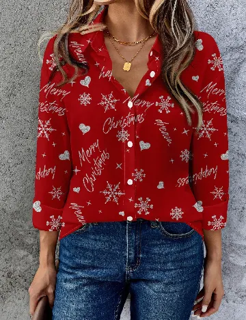 Camasa Emery Rose, rosu