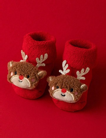 Sosete Shein Kids, rosu