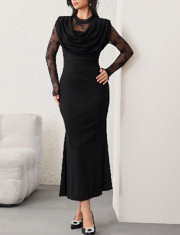 Rochie lunga SHEIN, negru