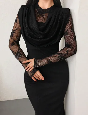 Rochie lunga SHEIN, negru