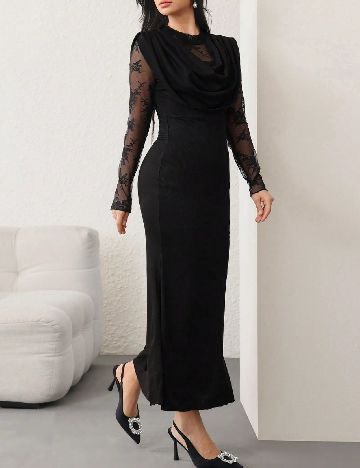 Rochie lunga SHEIN, negru