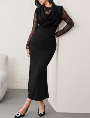 Rochie lunga SHEIN, negru