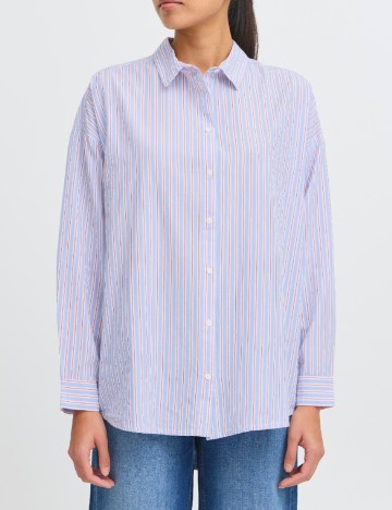 Camasa Oversize Ichi, albastru