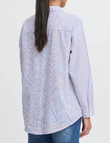 Camasa Oversize Ichi, albastru