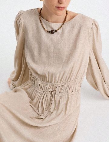 Rochie medie SHEIN, bej