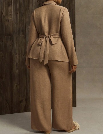 Compleu SHEIN CURVE, maro